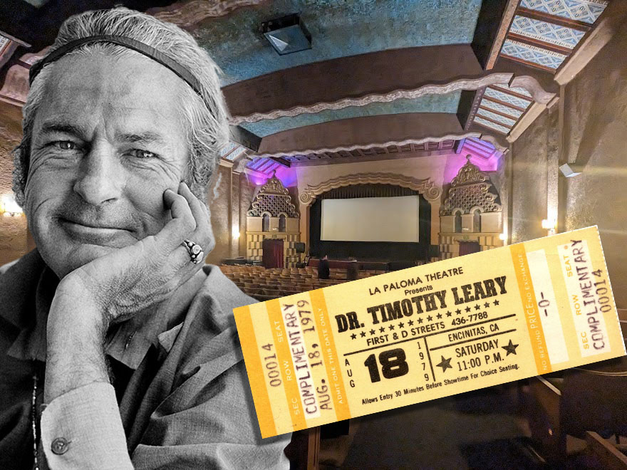 Dr. Timothy Leary at La Paloma