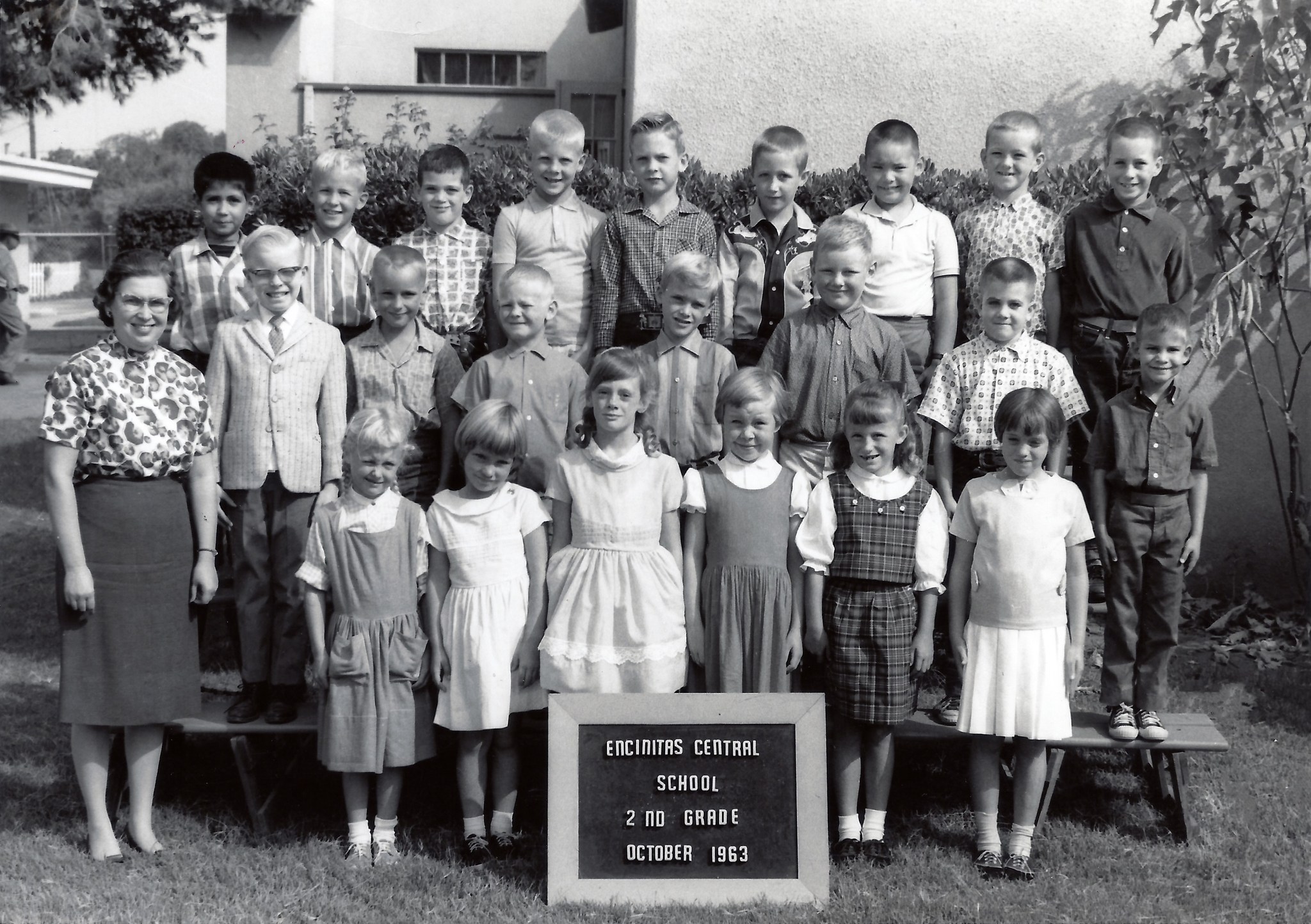 Adorable! Encinitas Second Graders in 1963
