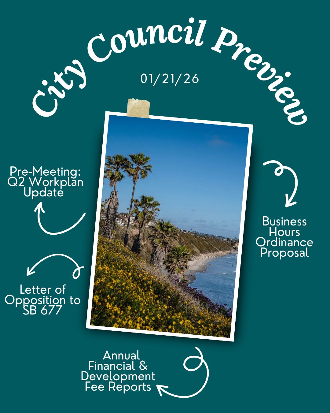 council preview encinitas