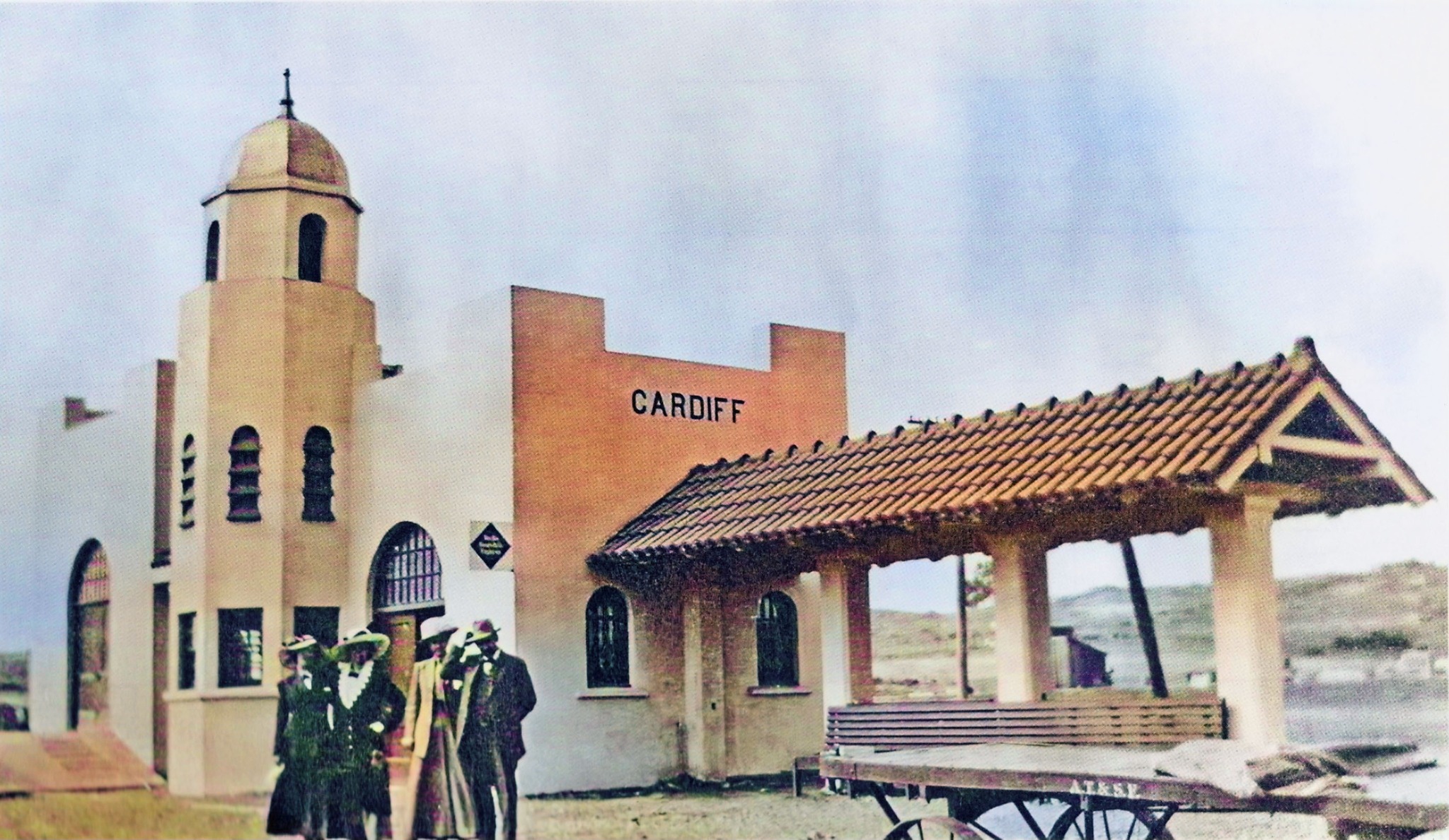 Cardiff Train Station, Encinitas CA
