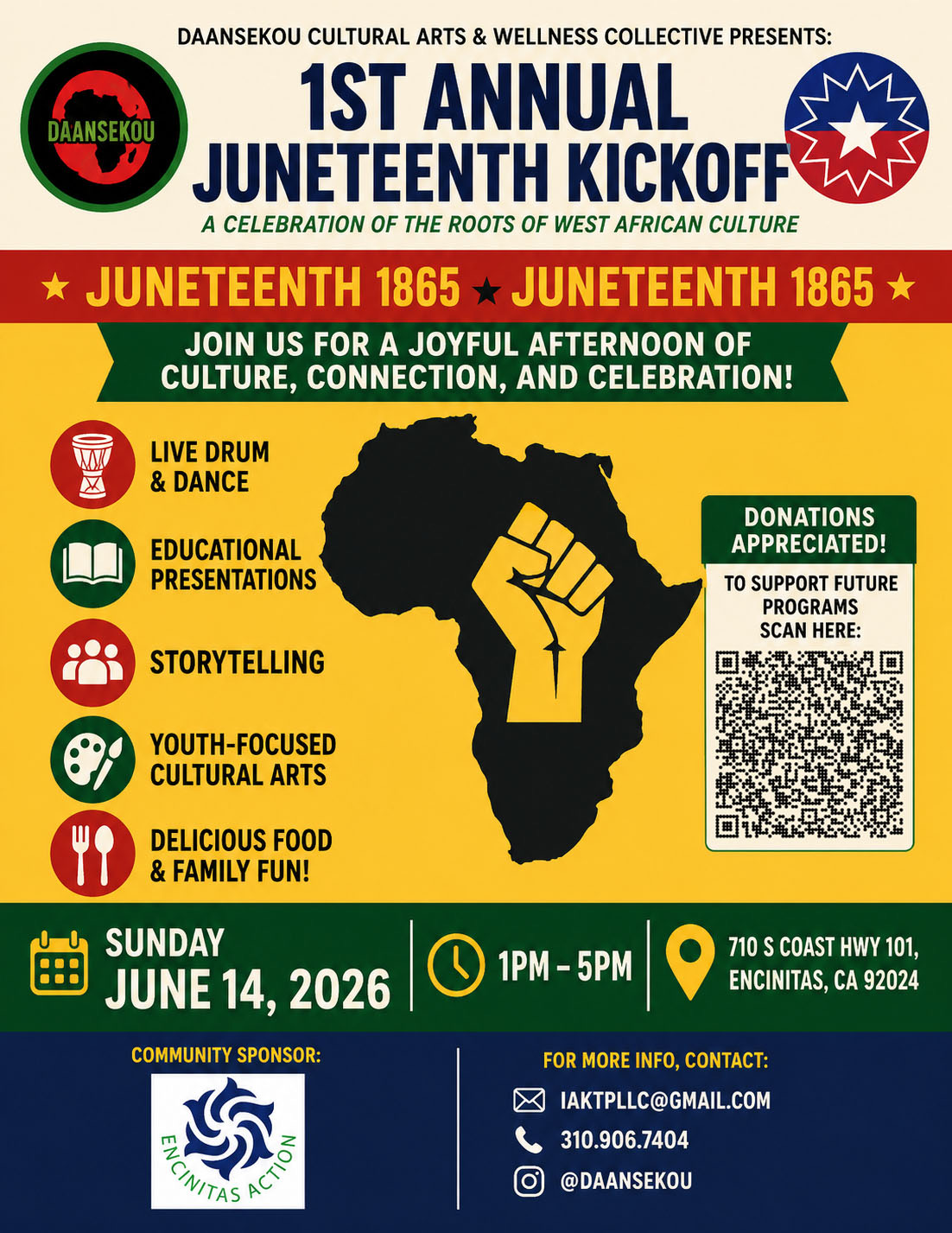 We have news — and our first big celebration is June 14th!