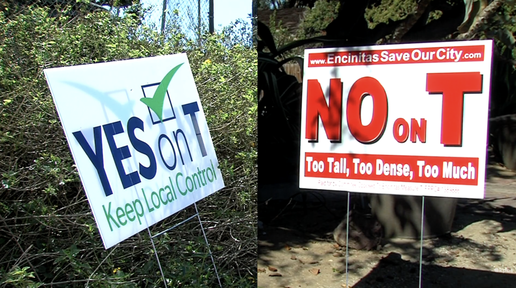 2016- Measure T Signs